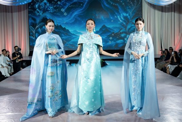Nhà thiết kế Việt gây chú ý khi đưa ký ức tuổi thơ và hồn Huế lên áo dài