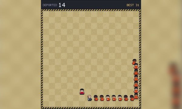 Nhà Trắng công bố game trục xuất người di cư