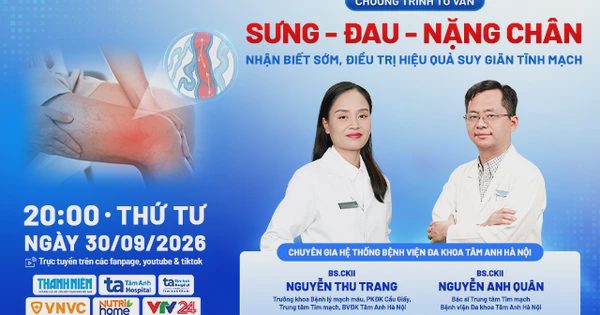 Nhận biết sớm, điều trị hiệu quả suy giãn tĩnh mạch
