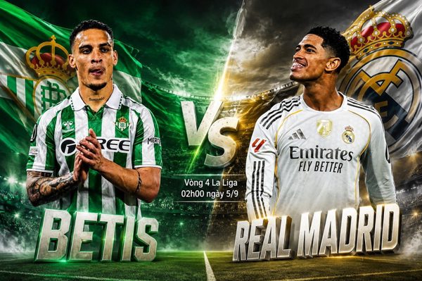 Nhận định Betis vs Real Madrid, 02h00 ngày 5/9: Chuyến đi nhiều cạm bẫy