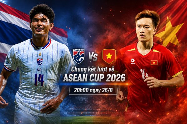 Nhận định chung kết ASEAN CUP 2026 Việt Nam vs Thái Lan, 20h00 ngày 26/8: Nhiệm vụ bất khả thi