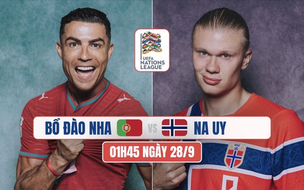 Nhận định Na Uy vs Bồ Đào Nha, 01h45 ngày 28/9: Đỉnh cao Ronaldo đối đầu Haaland