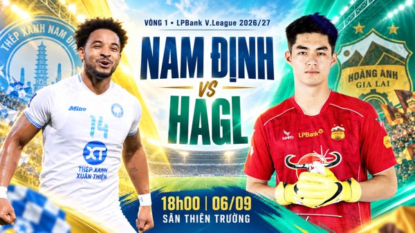 Nhận định Nam Định vs HAGL, 18h00 ngày 6/9: Chủ nhà lên tiếng