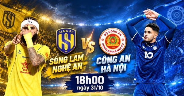 Nhận định Sông Lam Nghệ An vs Công an Hà Nội, 18h00 ngày 31/10: Đại chiến trên đỉnh