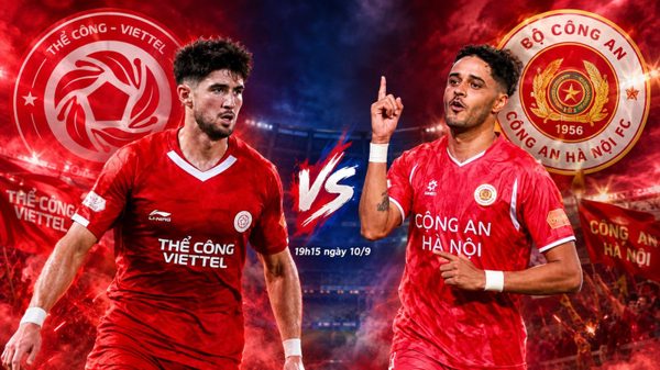 Nhận định Thể Công Viettel vs Công an Hà Nội, 19h15 ngày 10/9: Nảy lửa derby