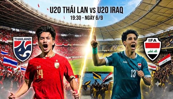 Nhận định U20 Thái Lan vs U20 Iraq, 19h30 ngày 6/9: Khi chủ nhà khó thắng, nhưng dễ có vé