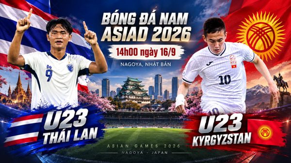 Nhận định U23 Thái Lan vs U23 Kyrgyzstan, 14h00 ngày 16/9: Soi giò ‘đội hình A’ của Voi chiến