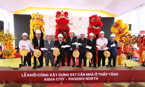 Nhiều gói thầu lớn tại Aqua City liên tiếp khởi công