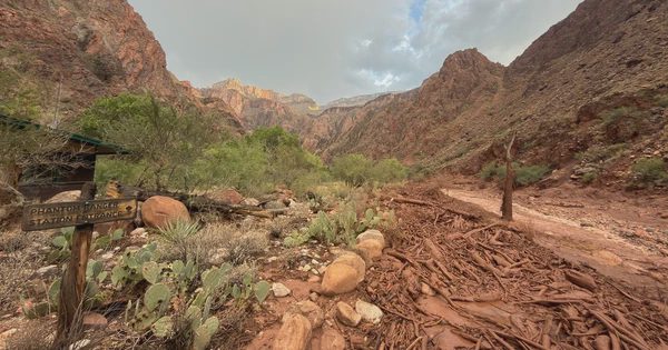 Nhiều người mất tích sau khi lũ quét ở Grand Canyon của Mỹ
