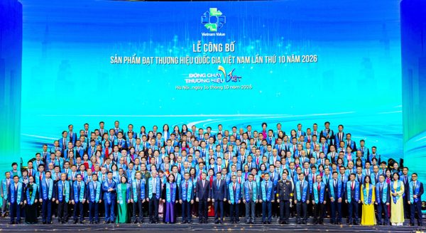 Nhiều thương hiệu của VNSTEEL được vinh danh Thương hiệu quốc gia Việt Nam 2026