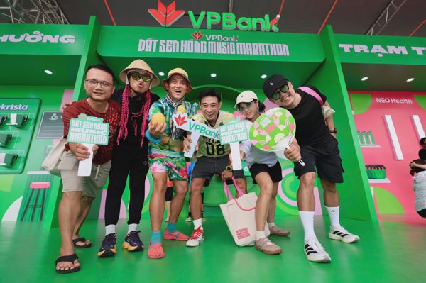 Nhiều trải nghiệm thú vị tại VPBank Đất Sen Hồng Music Marathon 2026