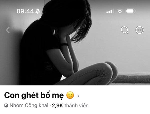Nhóm Facebook lịch tàu Cồn Cỏ bị chiếm quyền, đổi tên thành ‘Con ghét bố mẹ’