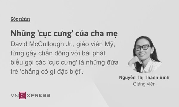 Những 'cục cưng' của cha mẹ