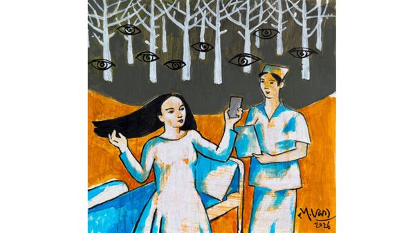 Những đôi mắt, những cái cây