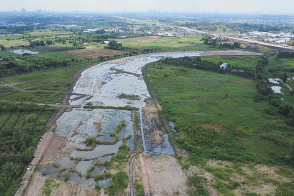Những kilomet đầu tiên của tuyến cao tốc TPHCM - Mộc Bài