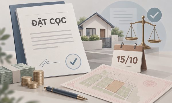 Những lưu ý về đặt cọc từ 15/10