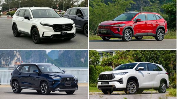 Những mẫu xe hybrid được người dùng Việt ưa chuộng nhất