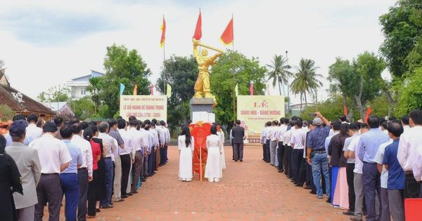 Những ngày tưởng nhớ Hoàng đế Quang Trung trên đất Tây Sơn