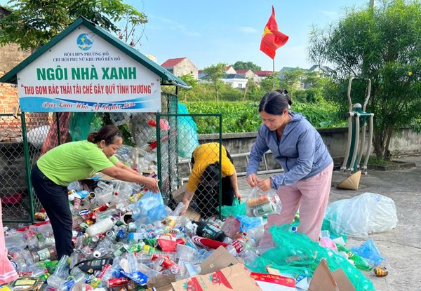 Những 'Ngôi nhà xanh' gom rác, góp yêu thương ở Bắc Ninh