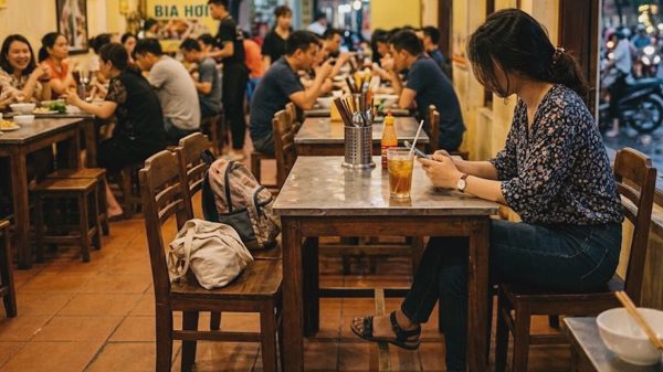 Những người hẹn ăn tối 7 h nhưng 7 h mới từ nhà đi
