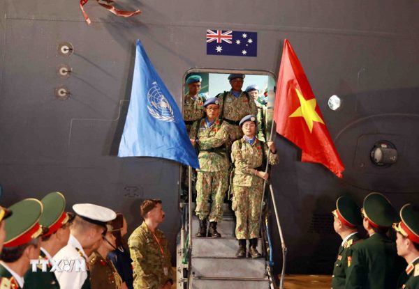 Những người lính quân y trở về từ Nam Sudan