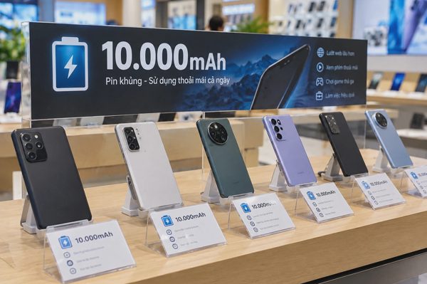 Những smartphone pin lớn đáng chú ý tại Việt Nam, giá từ 8 triệu đồng
