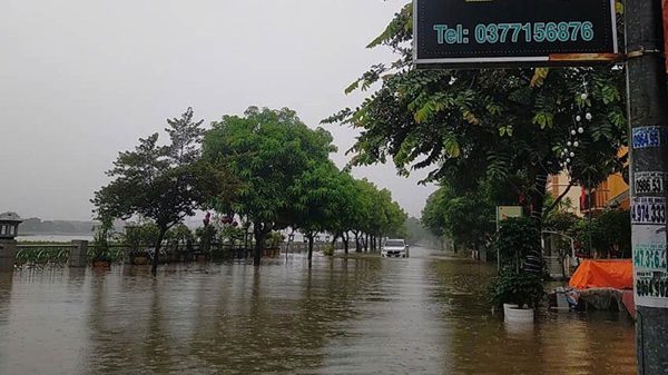 Ninh Bình: Lũ trên sông Hoàng Long đạt đỉnh, nước sông Đáy tiếp tục ở mức cao