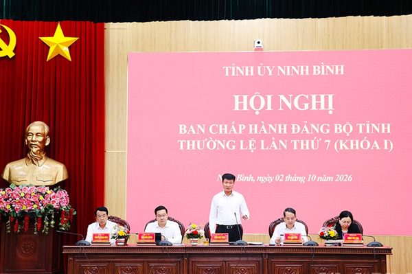 Ninh Bình phấn đấu hoàn thành ở mức cao nhất các mục tiêu năm 2026