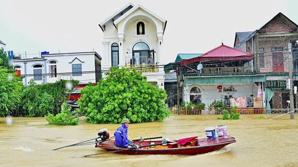 Ninh Bình: Tập trung tiêu úng và bảo đảm đời sống người dân sau mưa lũ