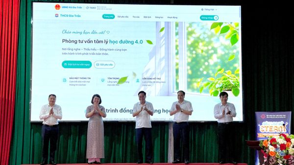 Ninh Bình: Ứng dụng công nghệ số trong sàng lọc sức khỏe tâm lý học đường
