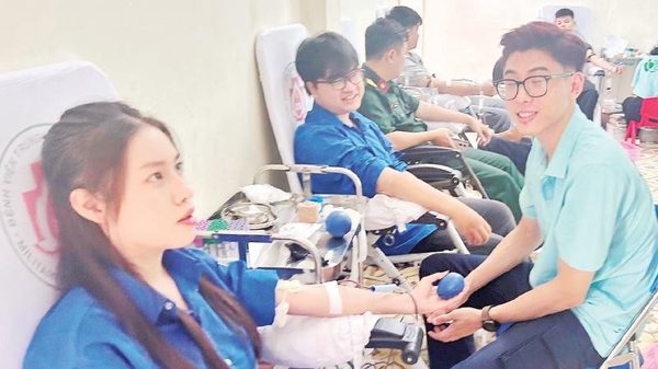 Nỗ lực hiến máu vì cộng đồng