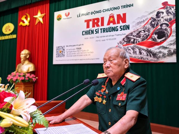 Nối dài vòng tay tri ân cựu chiến sĩ Trường Sơn