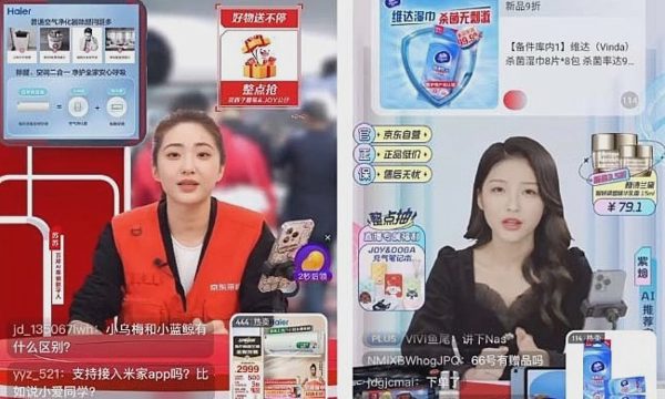 Nỗi lo AI 'cướp chén cơm' của người dẫn livestream bán hàng Trung Quốc