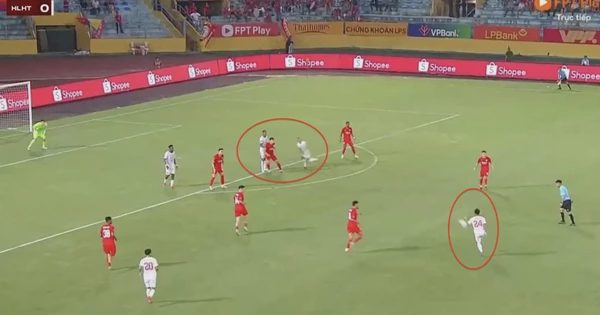 Nóng bàn thắng không được công nhận trận Hà Tĩnh thua CLB CAHN: Trọng tài đúng trong tình huống hi hữu