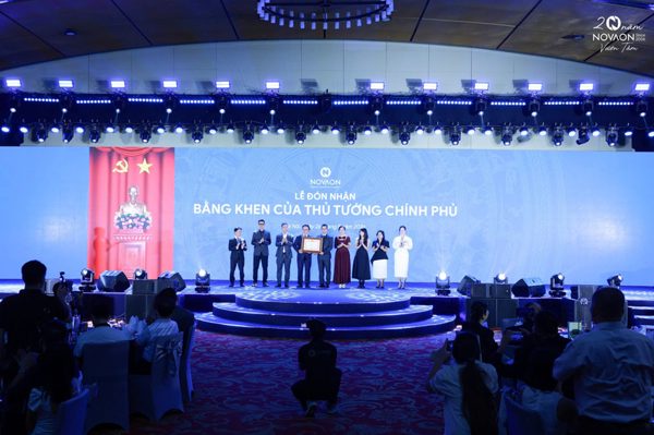 Novaon Group kỷ niệm 20 năm thành lập và đón nhận Bằng khen của Thủ tướng Chính phủ