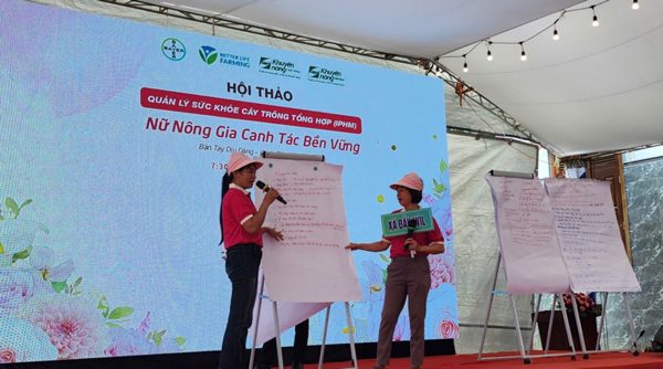 Nữ nông dân Tây Nguyên nâng cao năng lực canh tác bền vững