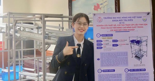 Nữ sinh hàng hải đạt GPA 3,9 theo đuổi nghiên cứu từ bài toán thực tế