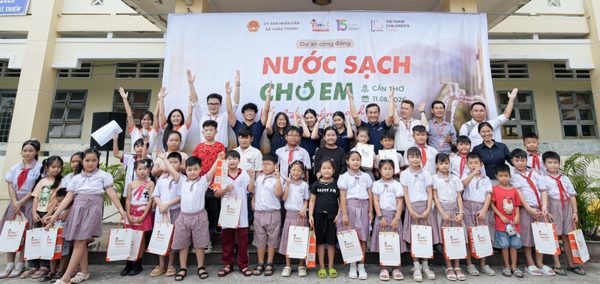 'Nước sạch cho em': Khi đồng hành cùng giáo dục bắt đầu từ những điều căn bản