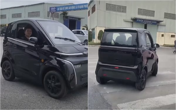 Ô tô điện mini giá dự kiến chỉ 120 triệu lộ diện ở Việt Nam