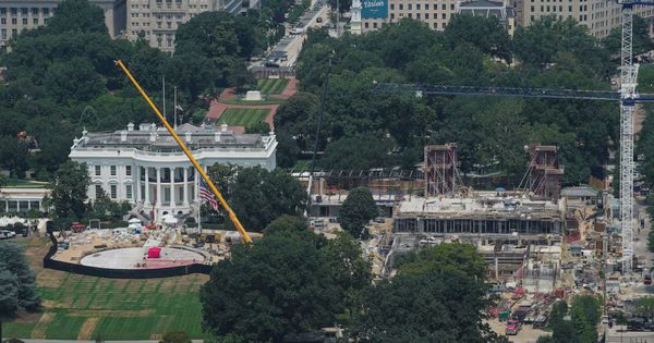 Ông Trump được tiếp tục xây dựng phòng khiêu vũ Nhà Trắng