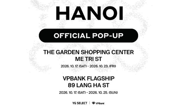 Official Pop-up BIGBANG chính thức mở cửa tại Hà Nội, hé lộ loạt merchandise phiên bản đặc biệt