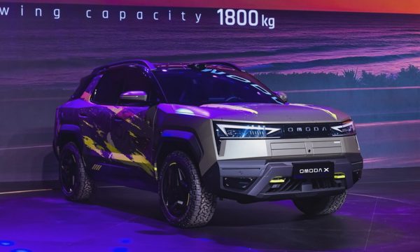 Omoda X - crossover off-road tràn ngập công nghệ