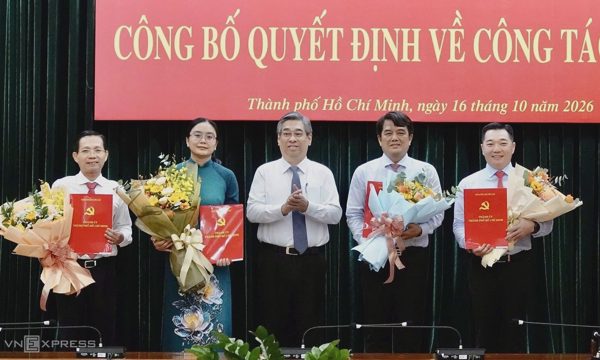Ông Bùi Thanh Nhân làm Trưởng ban Tuyên giáo Thành ủy TP HCM