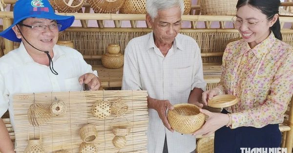 Ông Đạt U.70 giữ nghề đan đát trăm năm, dành 5 công đất trồng tre, trúc