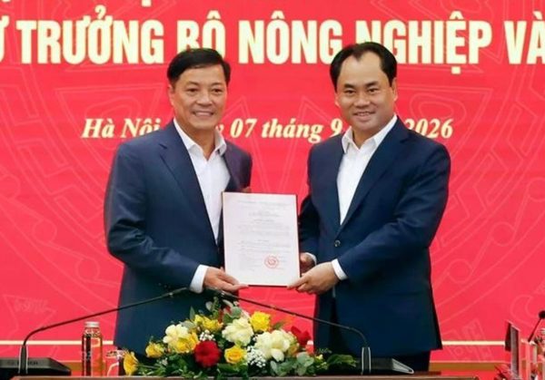 Ông Lê Trọng Yên làm Thứ trưởng Bộ Nông nghiệp và Môi trường