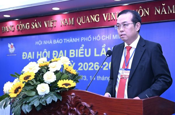 Ông Lê Văn Minh làm Chủ tịch Hội Nhà báo TPHCM