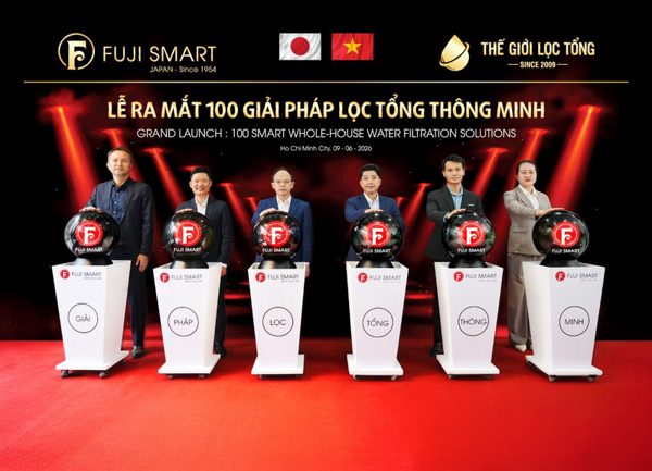 Ông lớn Fuji Smart khẳng định vị thế với 100 giải pháp lọc tổng thông minh Nhật Bản