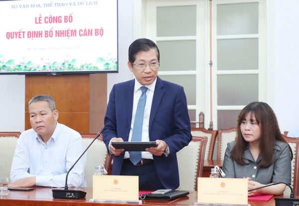 Ông Lưu Đình Phúc được bổ nhiệm làm Cục trưởng Cục Xuất bản và Thư viện
