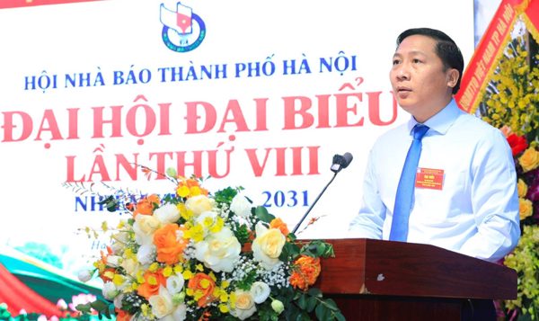 Ông Nguyễn Thanh Liêm được bầu làm Chủ tịch Hội Nhà báo thành phố Hà Nội