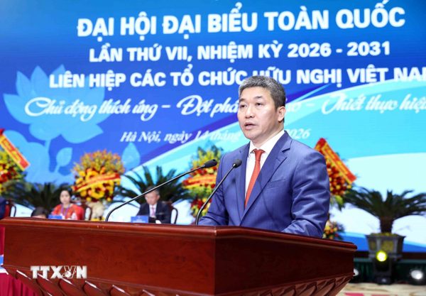 Ông Phan Anh Sơn tái đắc cử Chủ tịch Liên hiệp các tổ chức hữu nghị Việt Nam